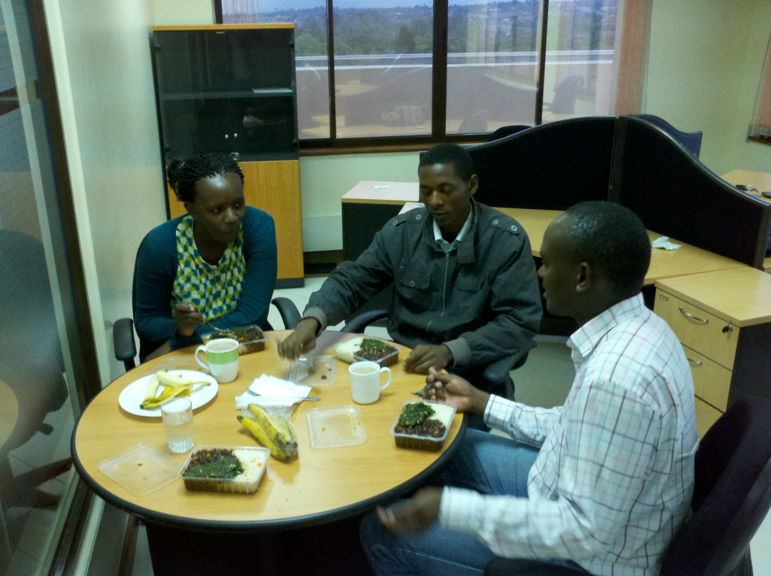 Kenyan-office-lunch