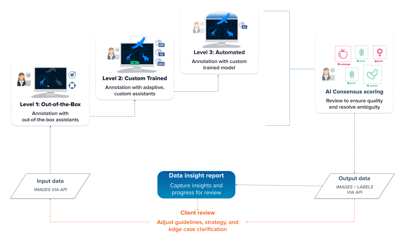 Standard Accelerated Annotation workflow