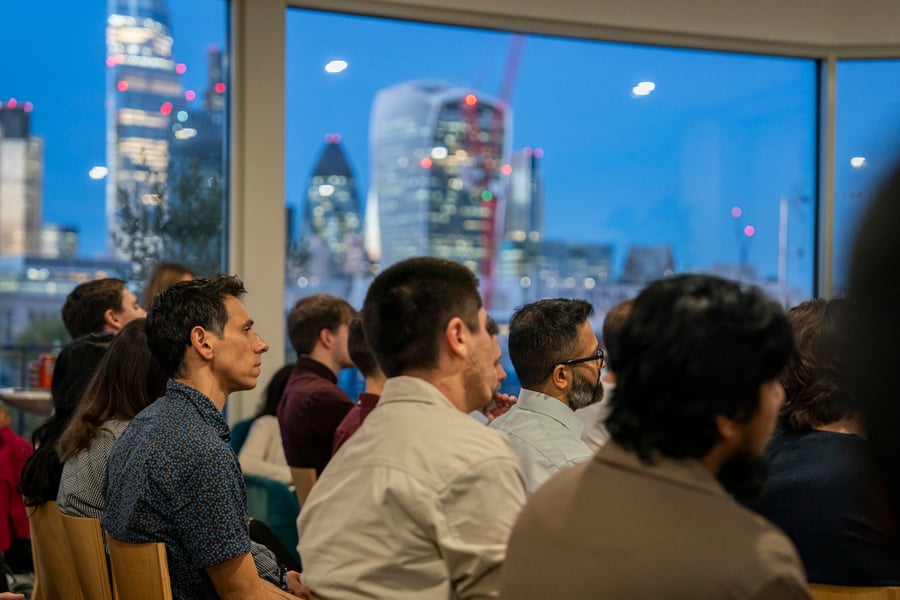 Participants at AI_IRL London Meetup