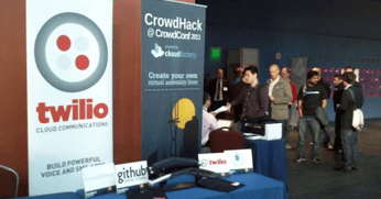 Twilio sponsoring CrowdHack - let the real hacking begin!